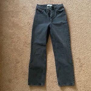 Women’s Black Straight Leg Jeans